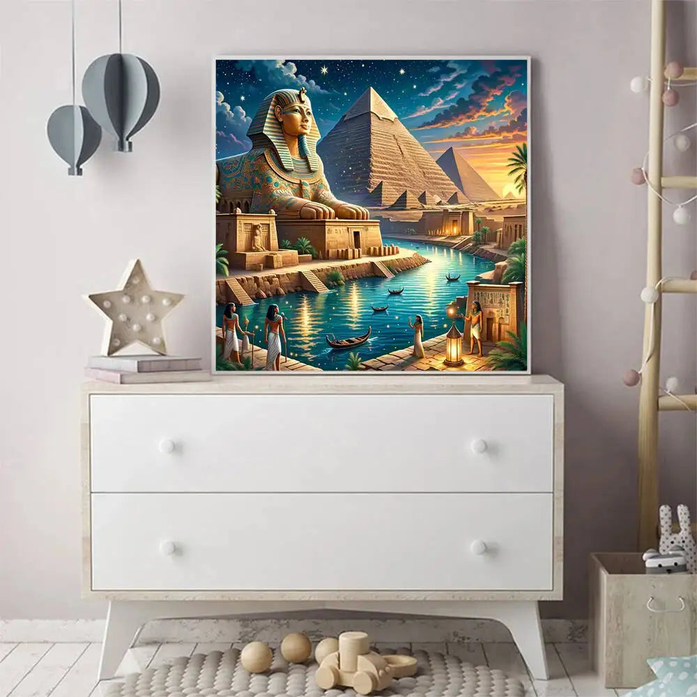 Diamond Painting Pyramides d'Égypte