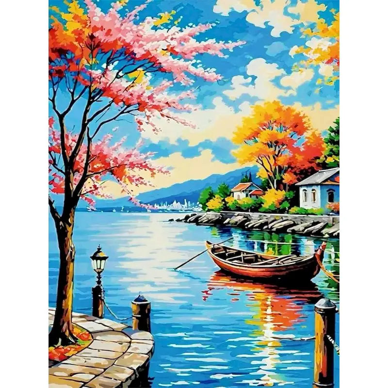 Peinture par Numéros Allée Multicolore