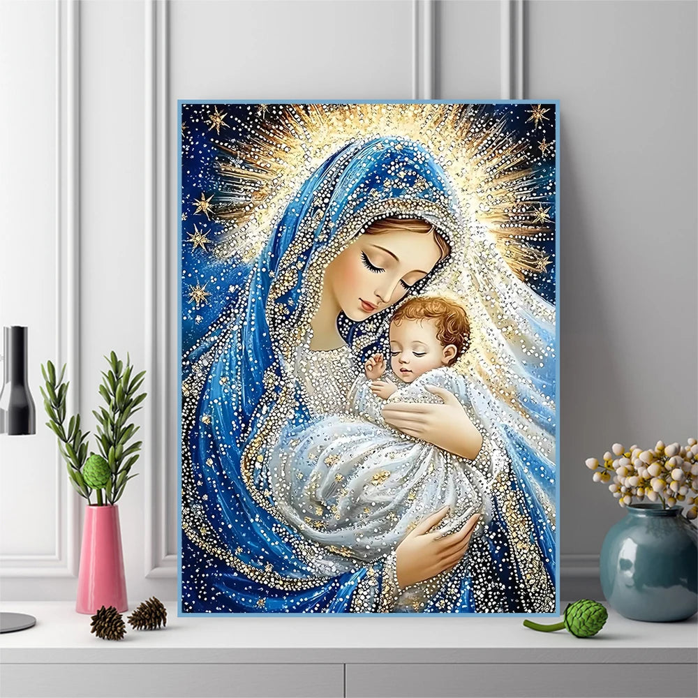 Diamond Painting Vierge à l'Enfant