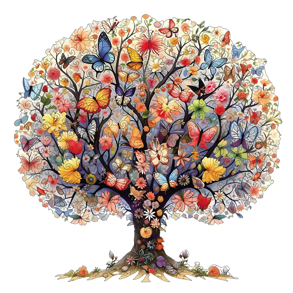 Puzzle en Bois Arbre de Vie