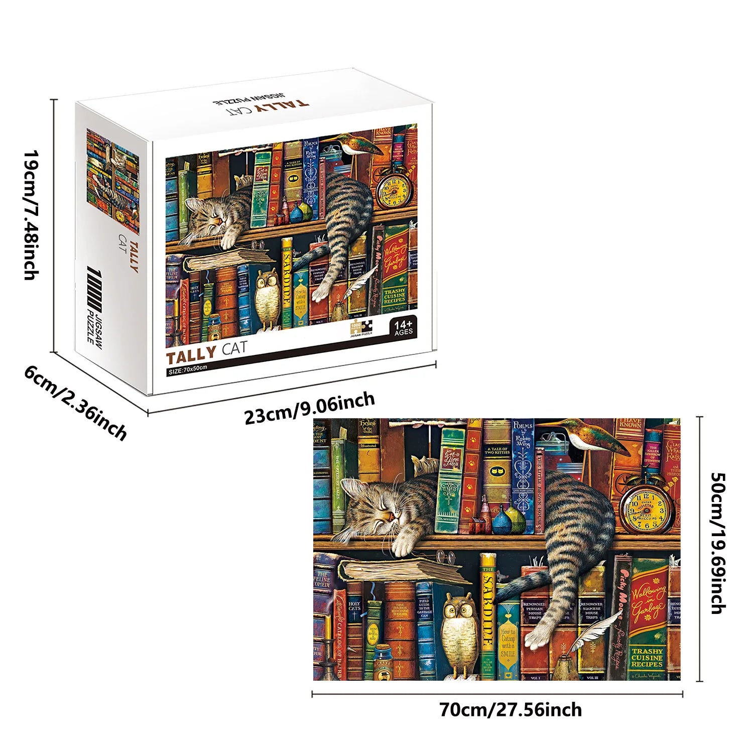 Puzzle Chats Rigolos — 1000 Pièces