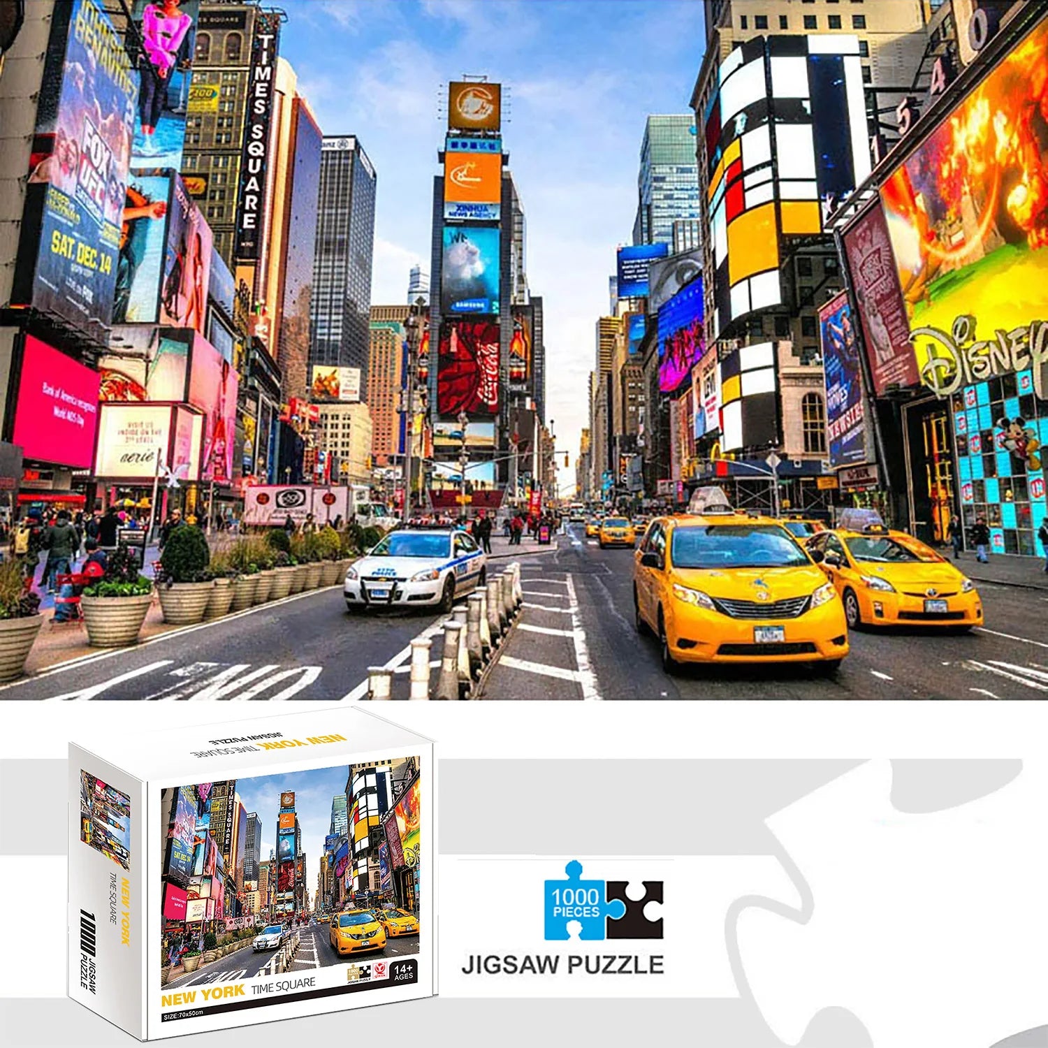 Puzzle Times Square, New York — 1000 Pièces