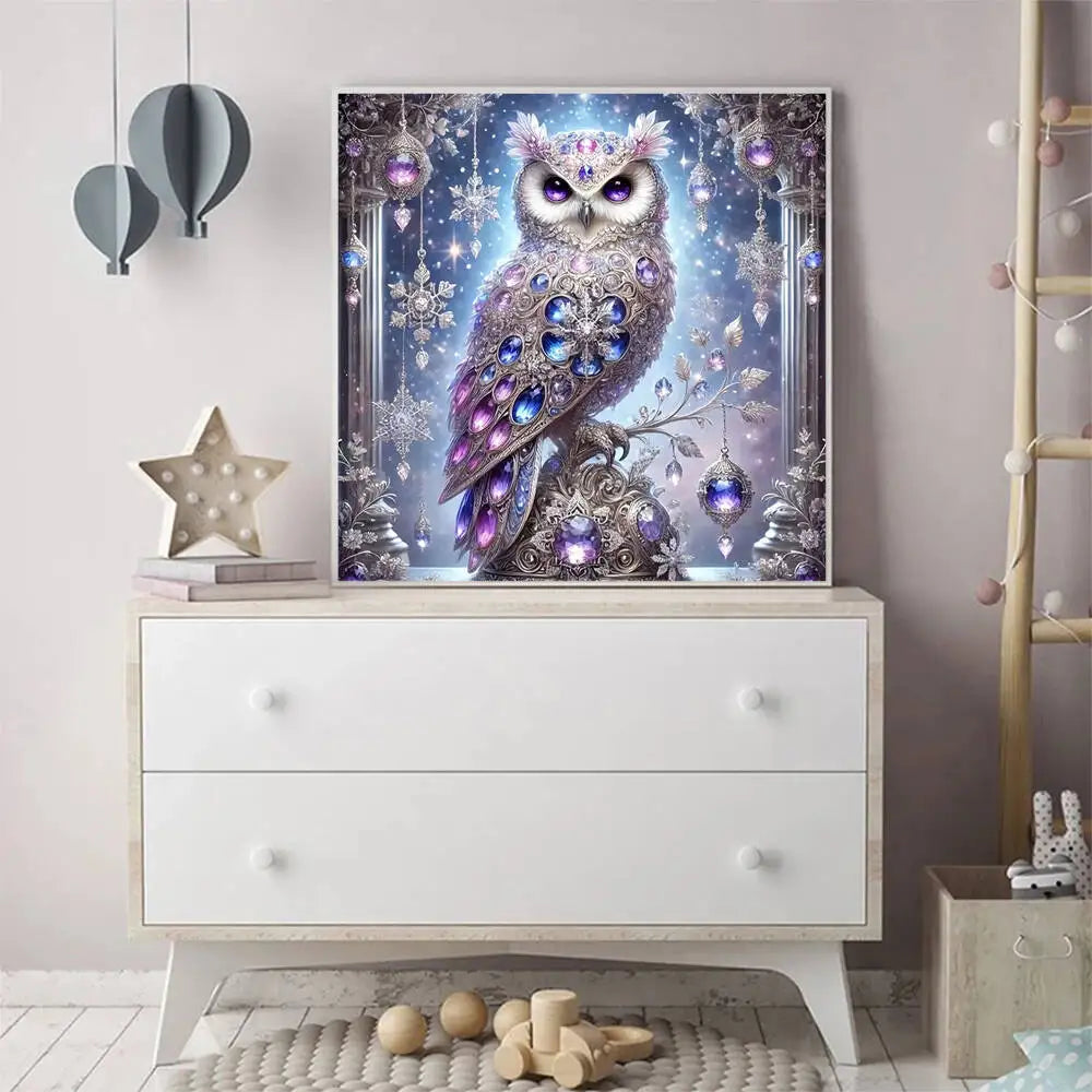 Diamond Painting Hibou