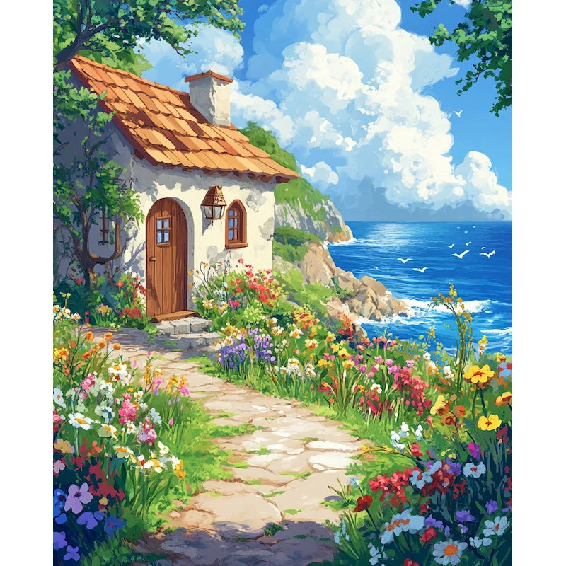 Peinture par Numéros Chapelle du Littoral