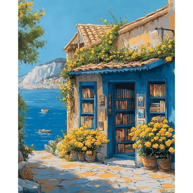 Peinture par Numéros Librairie Fleurie