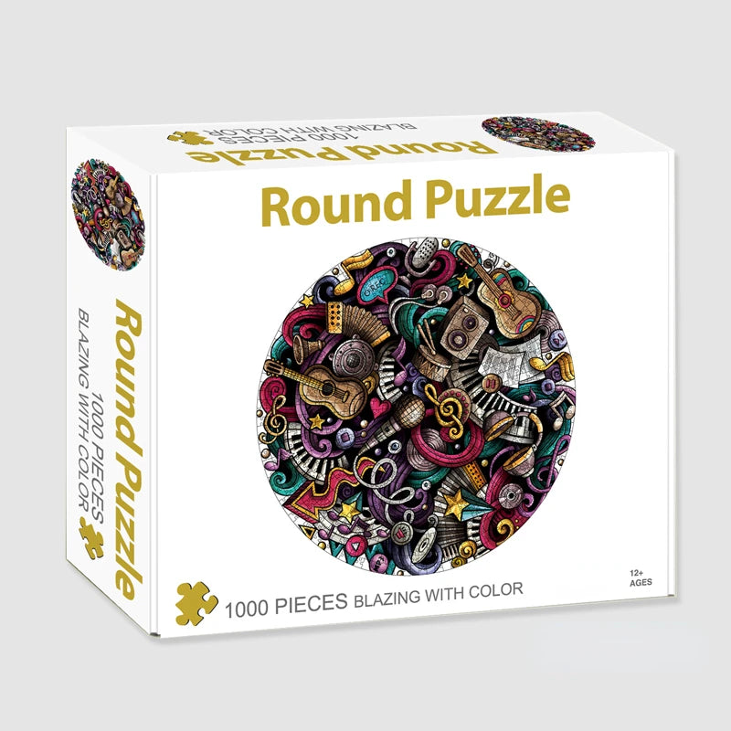 Puzzle Paysages & Chefs-d'Œuvre — 1000 Pièces