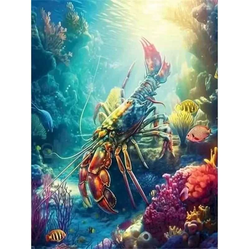 Peinture par Numéros Phoque et Coraux
