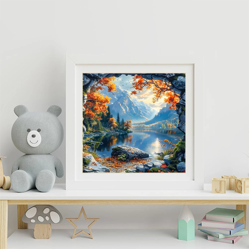 Diamond Painting Montagne et Forêt