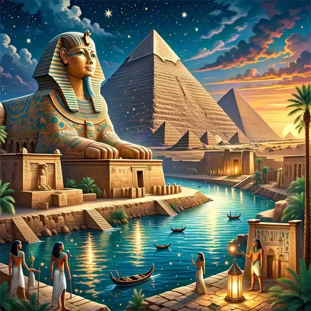 Diamond Painting Pyramides d'Égypte