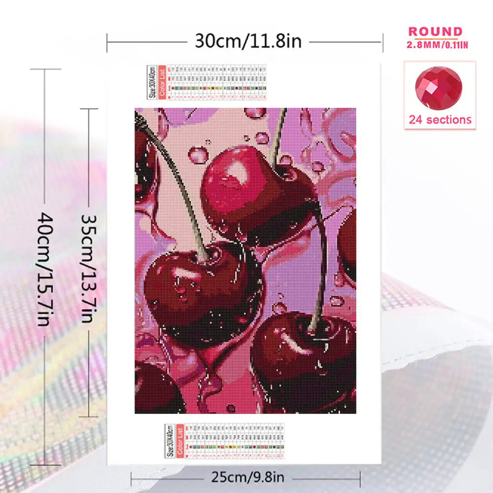 Diamond Painting Cerises