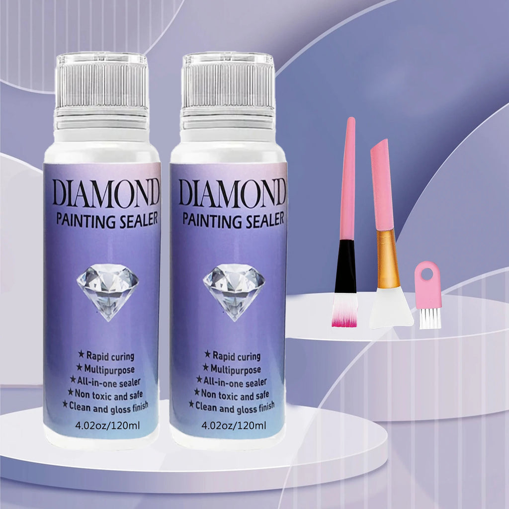 Vernis de Finition Diamond Painting — 60, 120 ou 200 ml