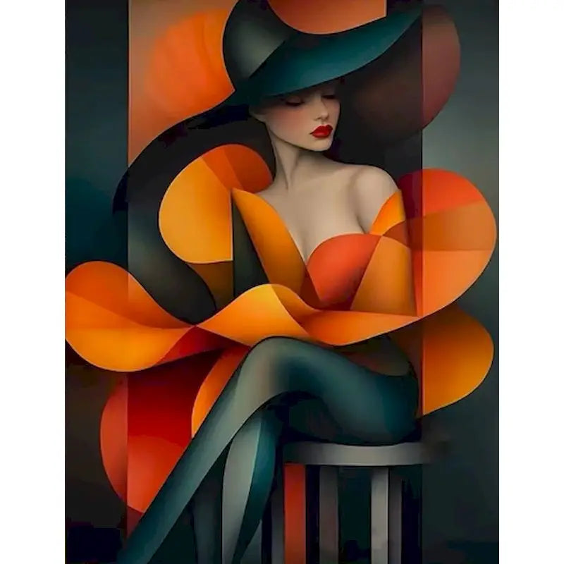 Peinture par Numéros Portrait Cubiste
