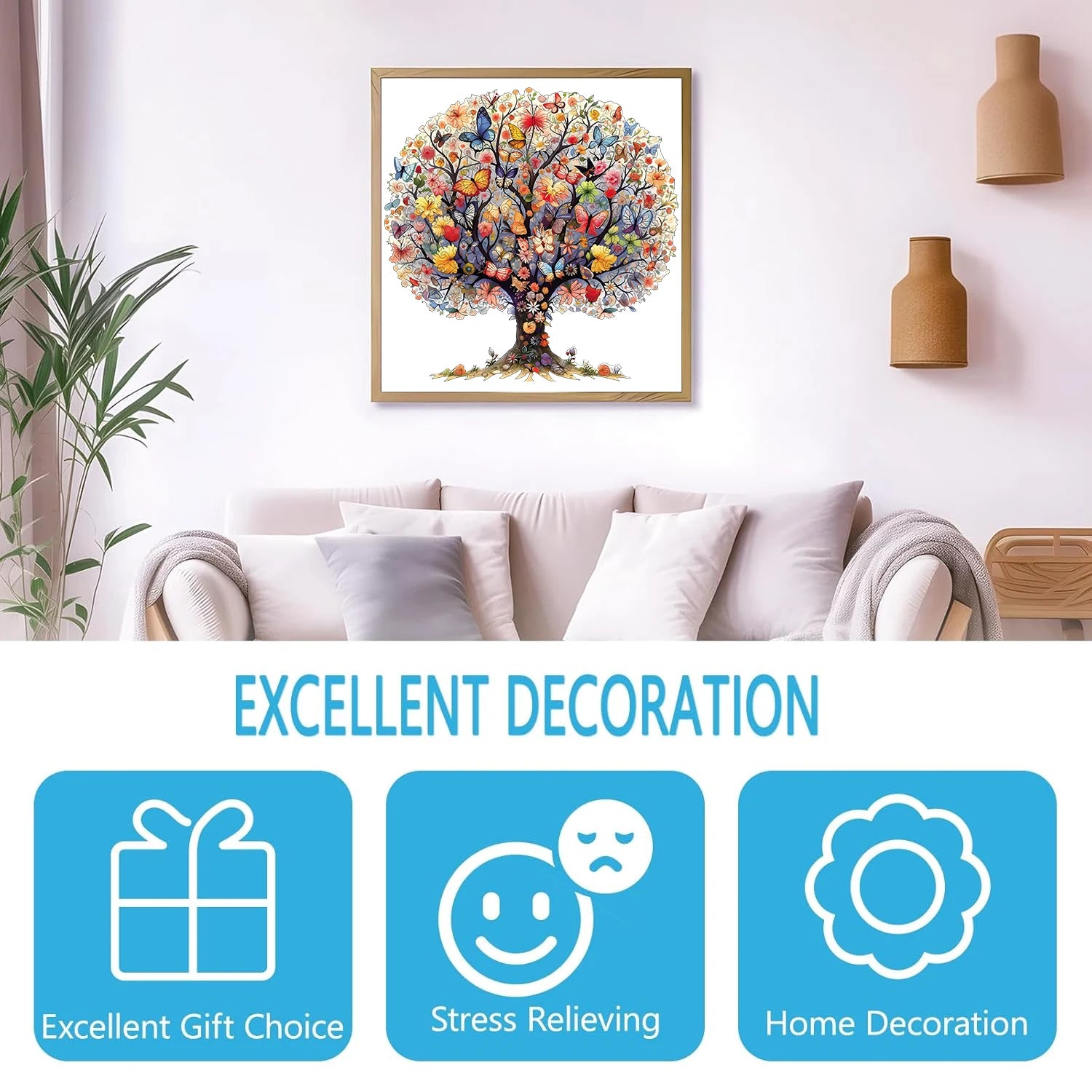 Puzzle en Bois Arbre de Vie