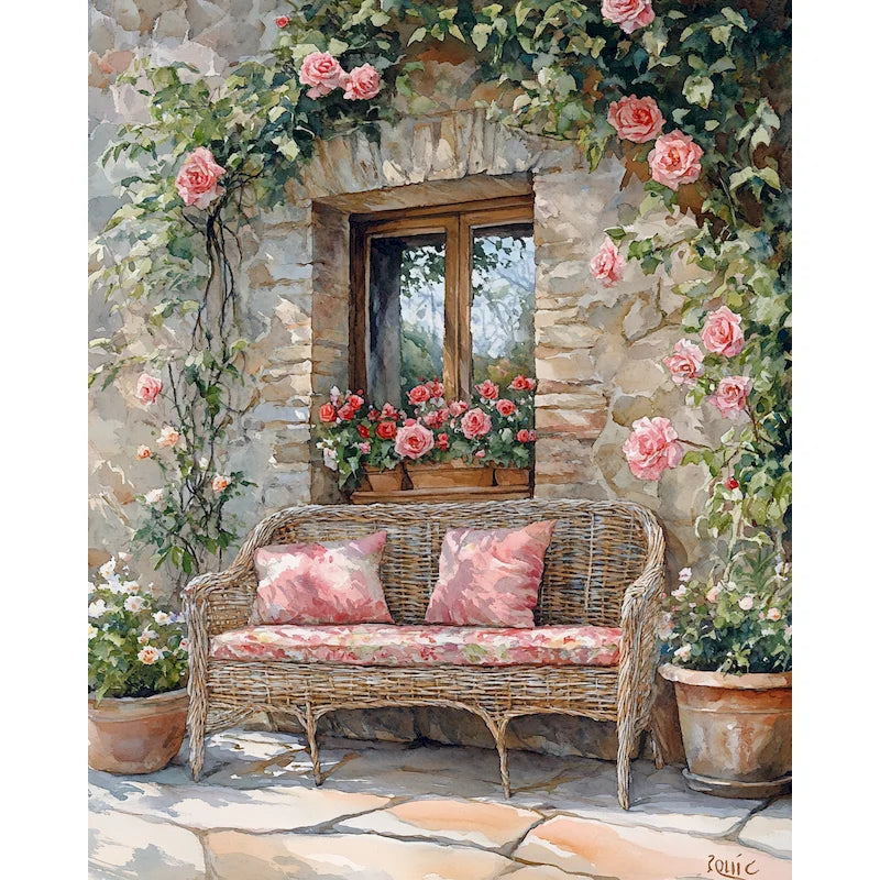 Peinture par Numéros Allée Multicolore