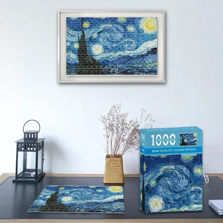 Puzzle Mini Œuvres Célèbres — 1000 Pièces