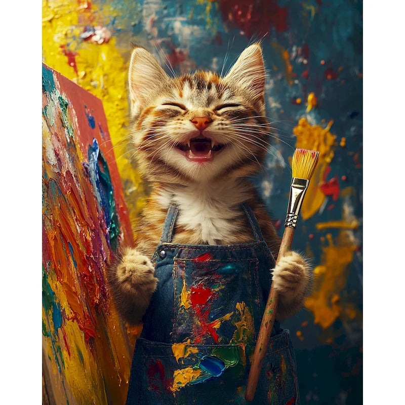 Peinture par Numéros Duo de Chatons