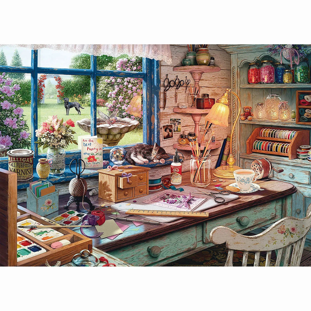 Puzzle L'Atelier de Couture — 1000 Pièces