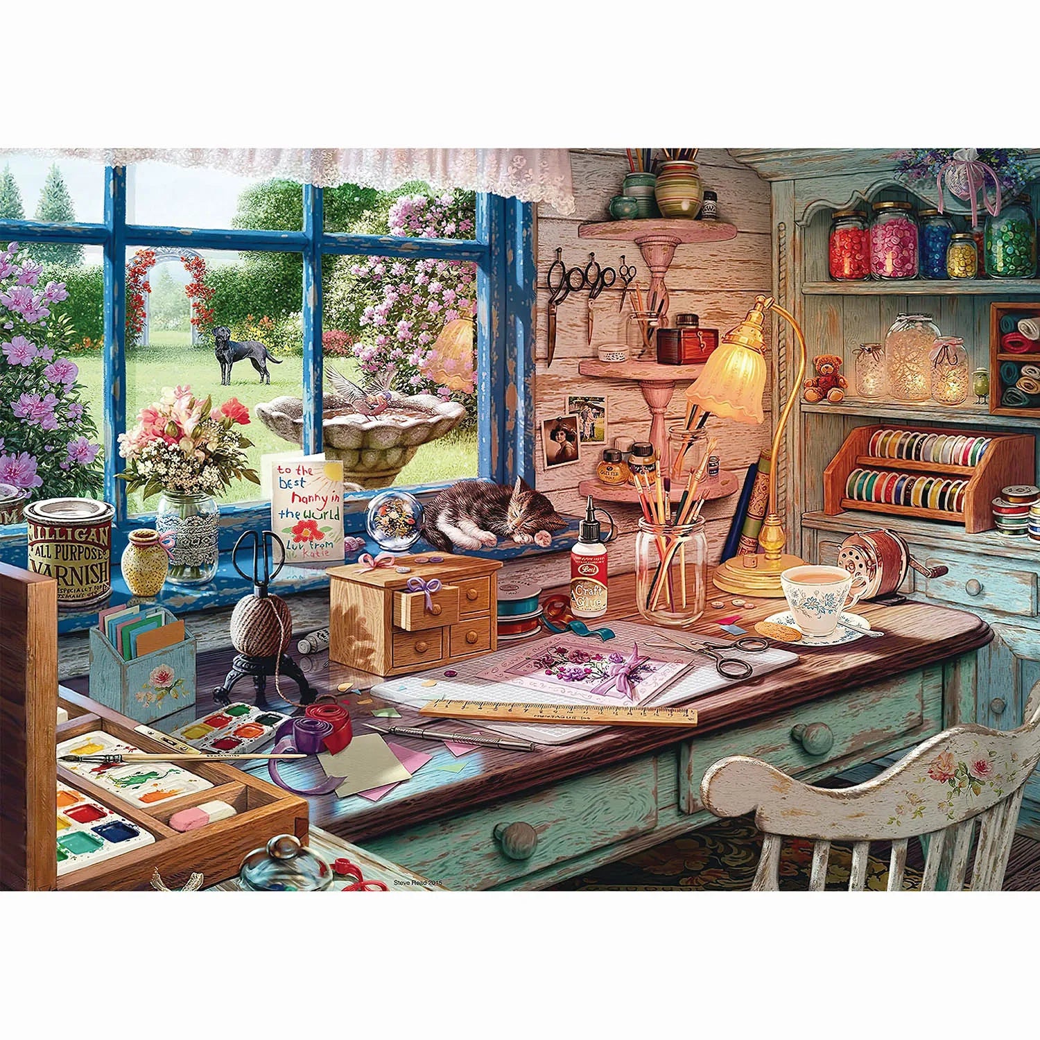 Puzzle L'Atelier de Couture — 1000 Pièces