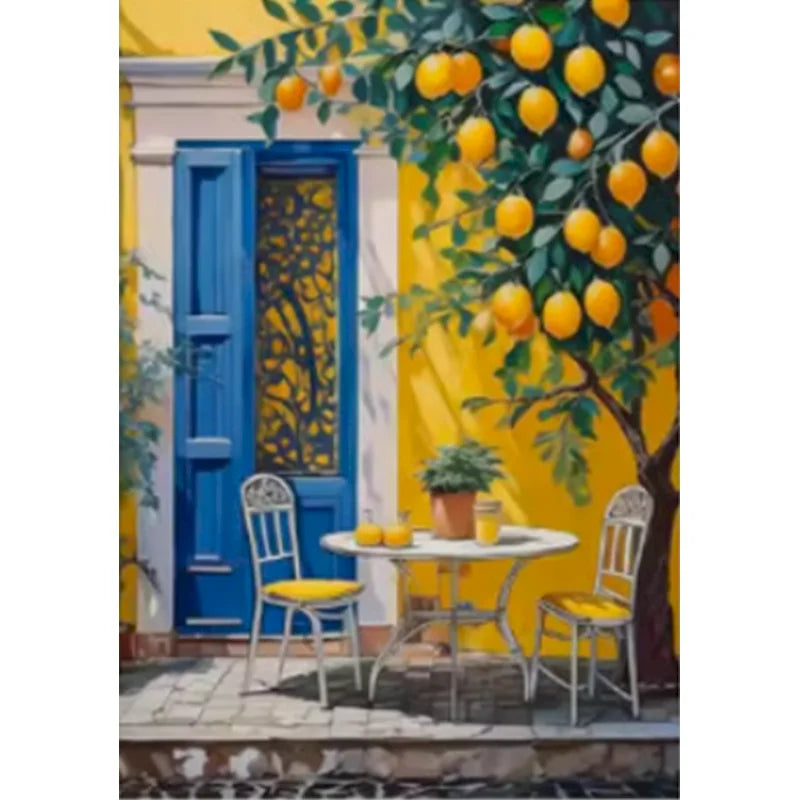 Peinture par Numéros Champ de Coquelicots
