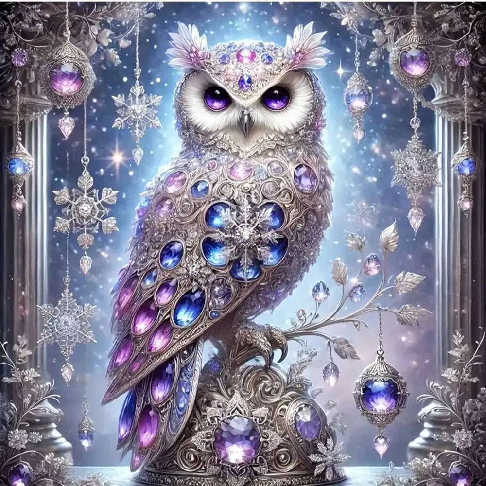 Diamond Painting Hibou