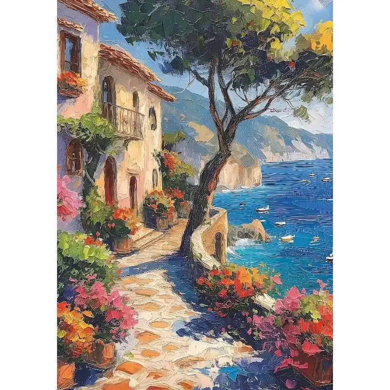 Peinture par Numéros Chapelle du Littoral