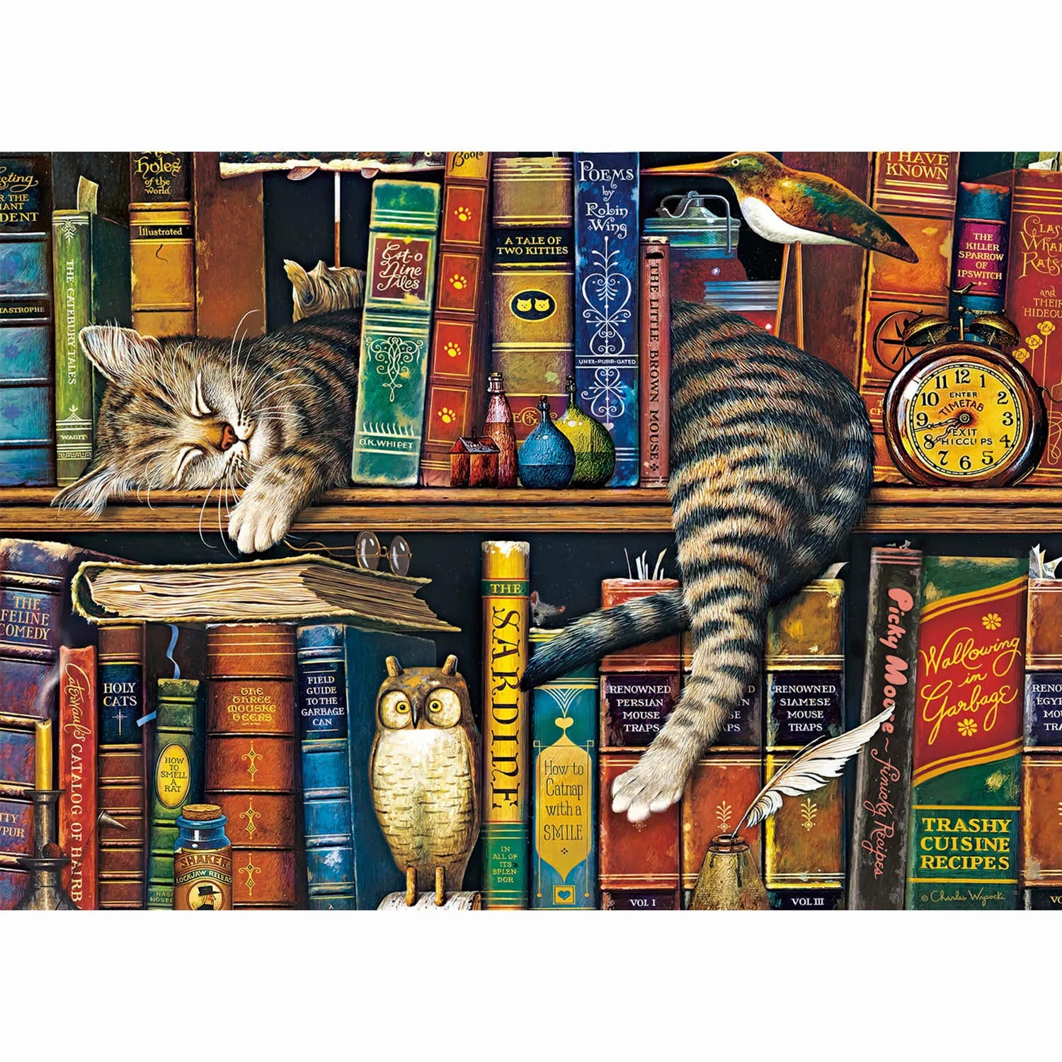 Puzzle Chats Rigolos — 1000 Pièces
