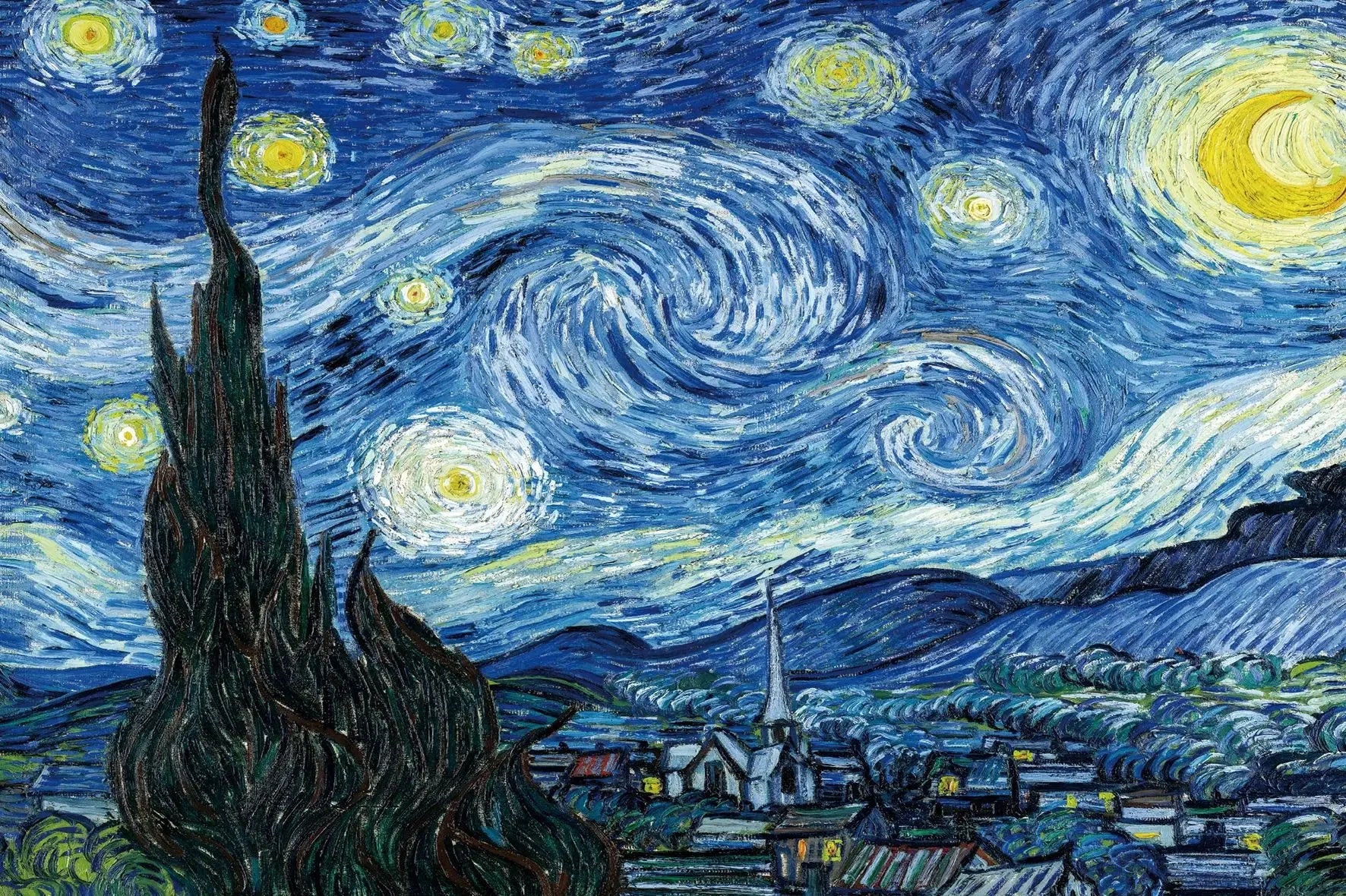 Puzzle Nuit Étoilée de Van Gogh — 1000 Pièces