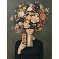 Peinture par Numéros Visage de Fleurs