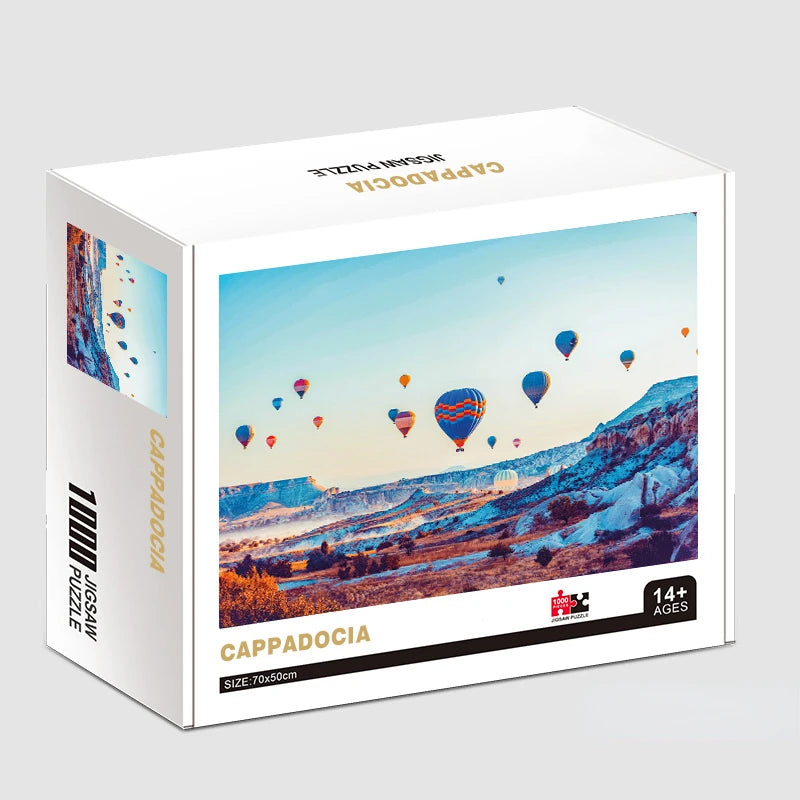 Puzzle Paysages & Chefs-d'Œuvre — 1000 Pièces