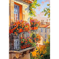 Peinture par Numéros Balcon Fleuri