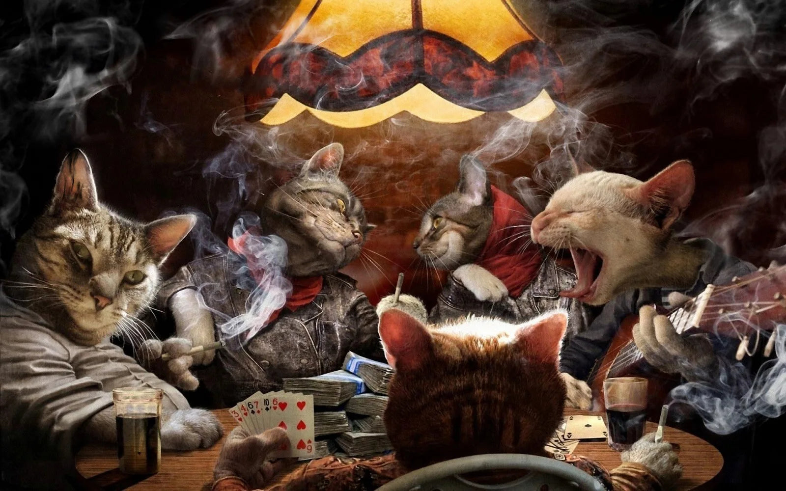 Puzzle Chats sous le Parapluie — 500 Pièces