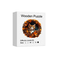 Puzzle en Bois Chat Effet 3D