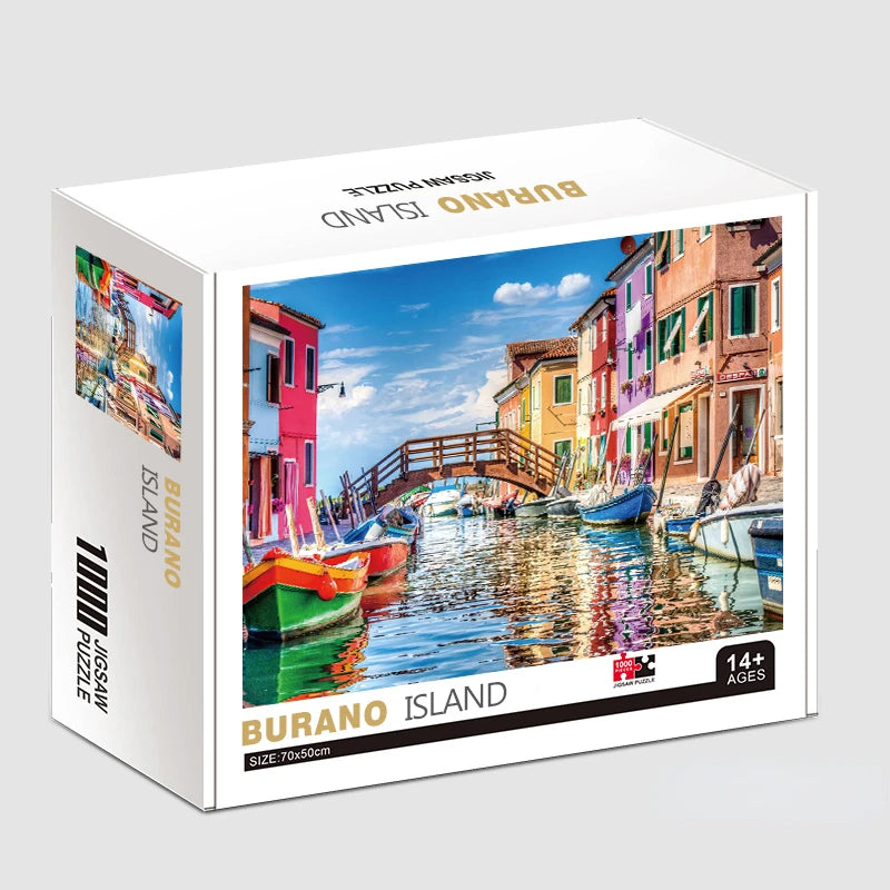 Puzzle Paysages & Chefs-d'Œuvre — 1000 Pièces