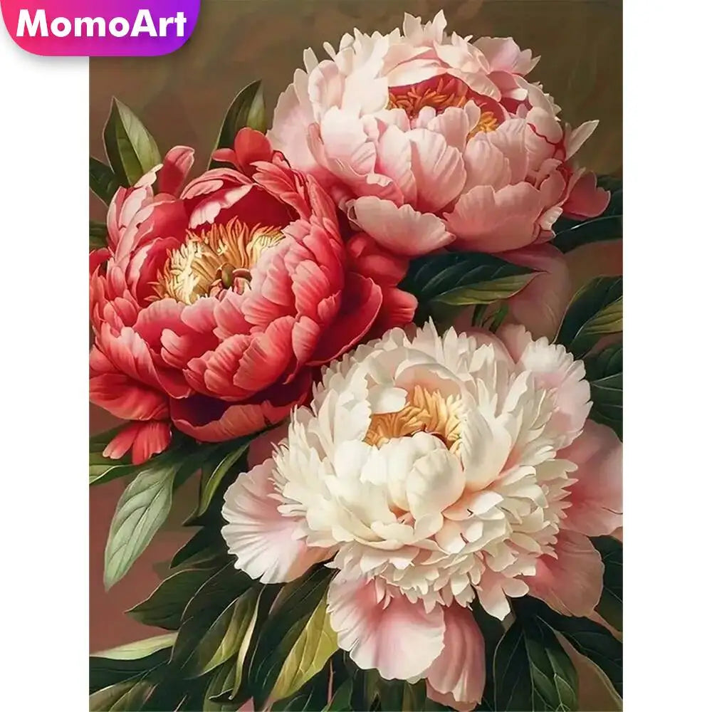 Diamond Painting Pivoines
