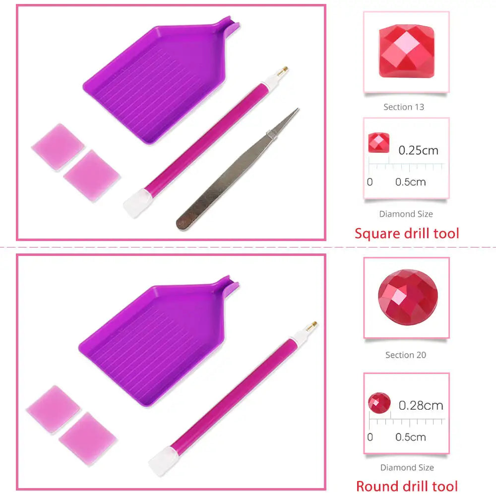 Diamond Painting Arbre sous la Lune