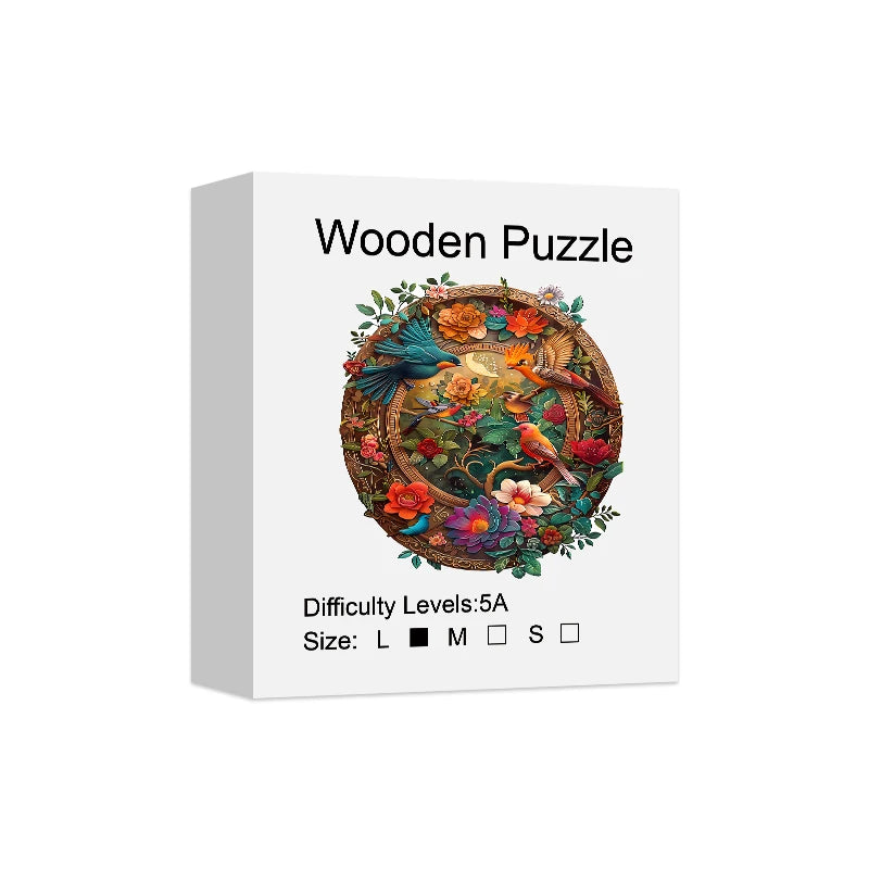 Puzzle en Bois Oiseaux