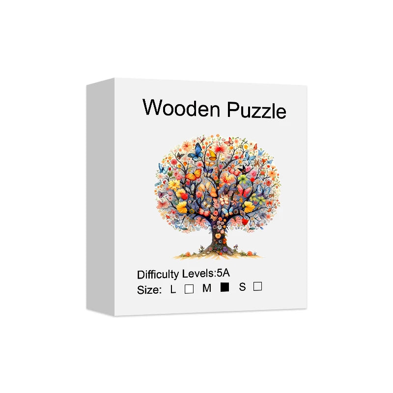 Puzzle en Bois Arbre de Vie