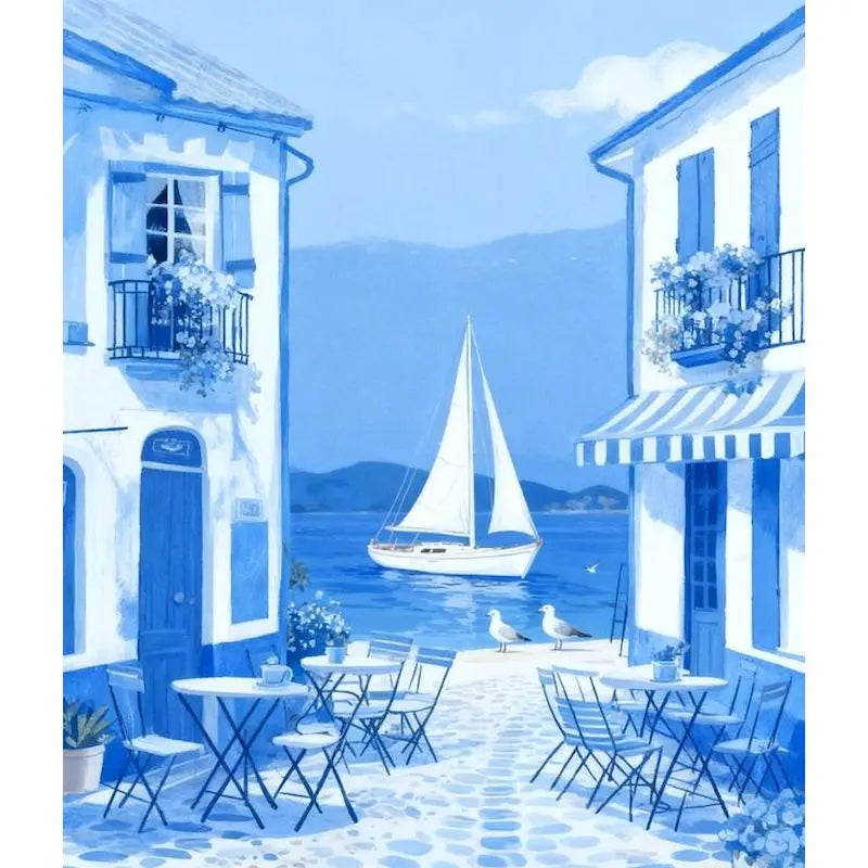Peinture par Numéros Crique Turquoise