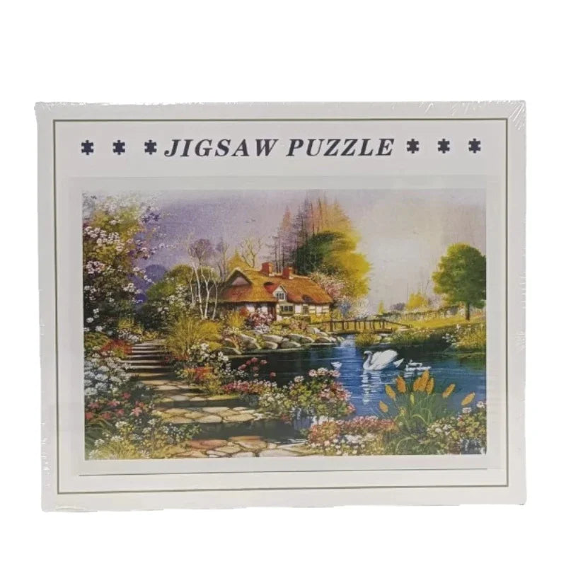 Puzzle Lac des Cygnes — 1000 Pièces