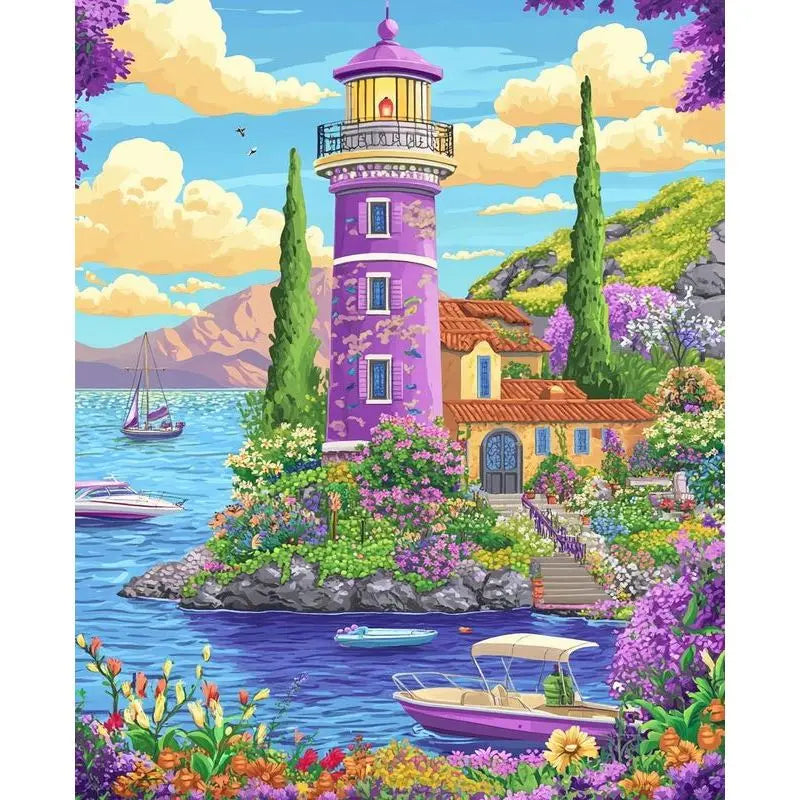 Peinture par Numéros Chapelle du Littoral