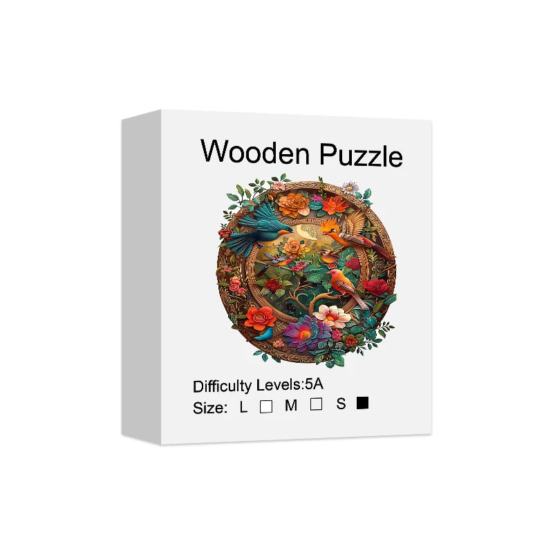 Puzzle en Bois Oiseaux