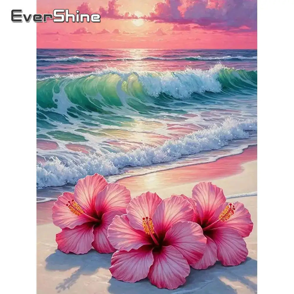 Diamond Painting Coucher de Soleil sur la Mer