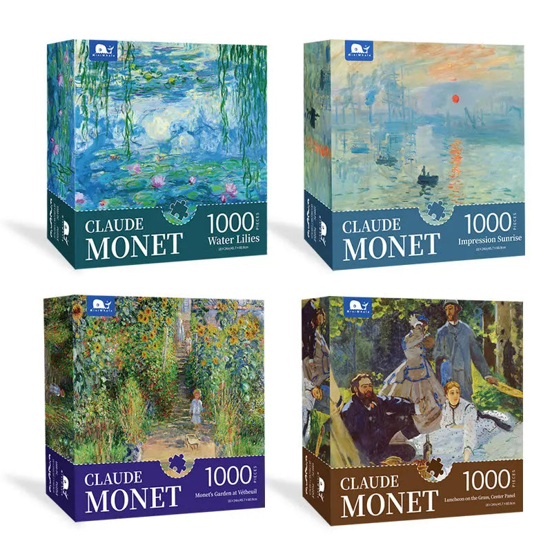 Puzzle Nymphéas de Monet — 1000 Pièces