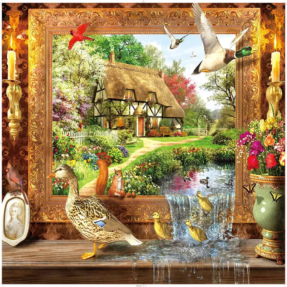 Puzzle Animaux Sauvages — 1000 Pièces