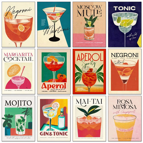 Diamond Painting Affiche Espresso Martini