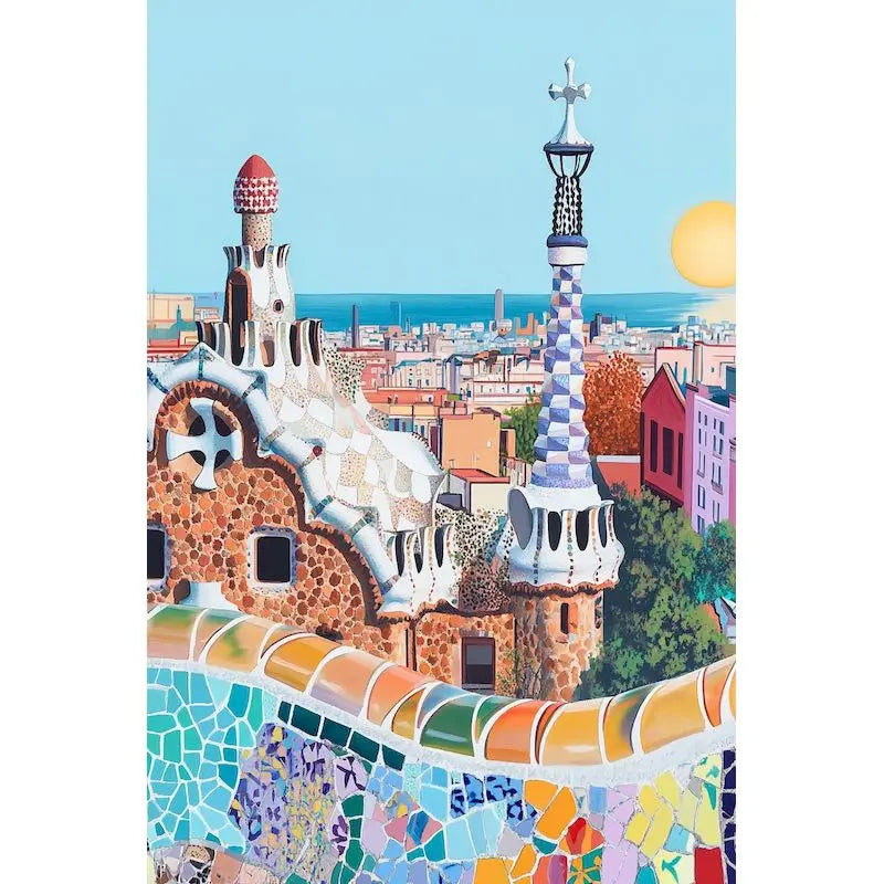 Peinture par Numéros Terrasse Blanche