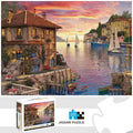 Puzzle Baie au Soleil Couchant — 1000 Pièces