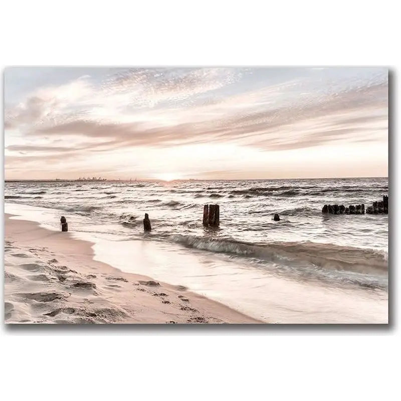 Peinture par Numéros Plage à Marée Basse