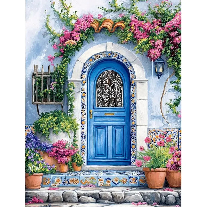 Peinture par Numéros Terrasse Blanche