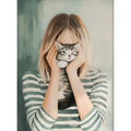 Peinture par Numéros Le Chat Câlin